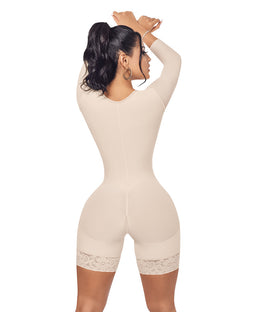 Faja postoperatoria media pierna: Sculpting leg & waist control ( REF. C-003 )
