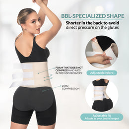 Post-Surgical Foam – Lipo Foam for Abdominal Compression &amp; Comfort (Ref. C-054 / C-154)