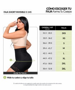 Invisible Short Girdle - C-142