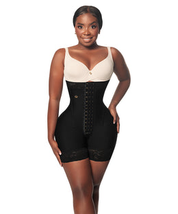 Faja Colombiana Luxury Queen:  Faja con Varillas de Tercera Etapa para Definición de Cintura ( Ref. LUXI-051 / LUXI-251 )