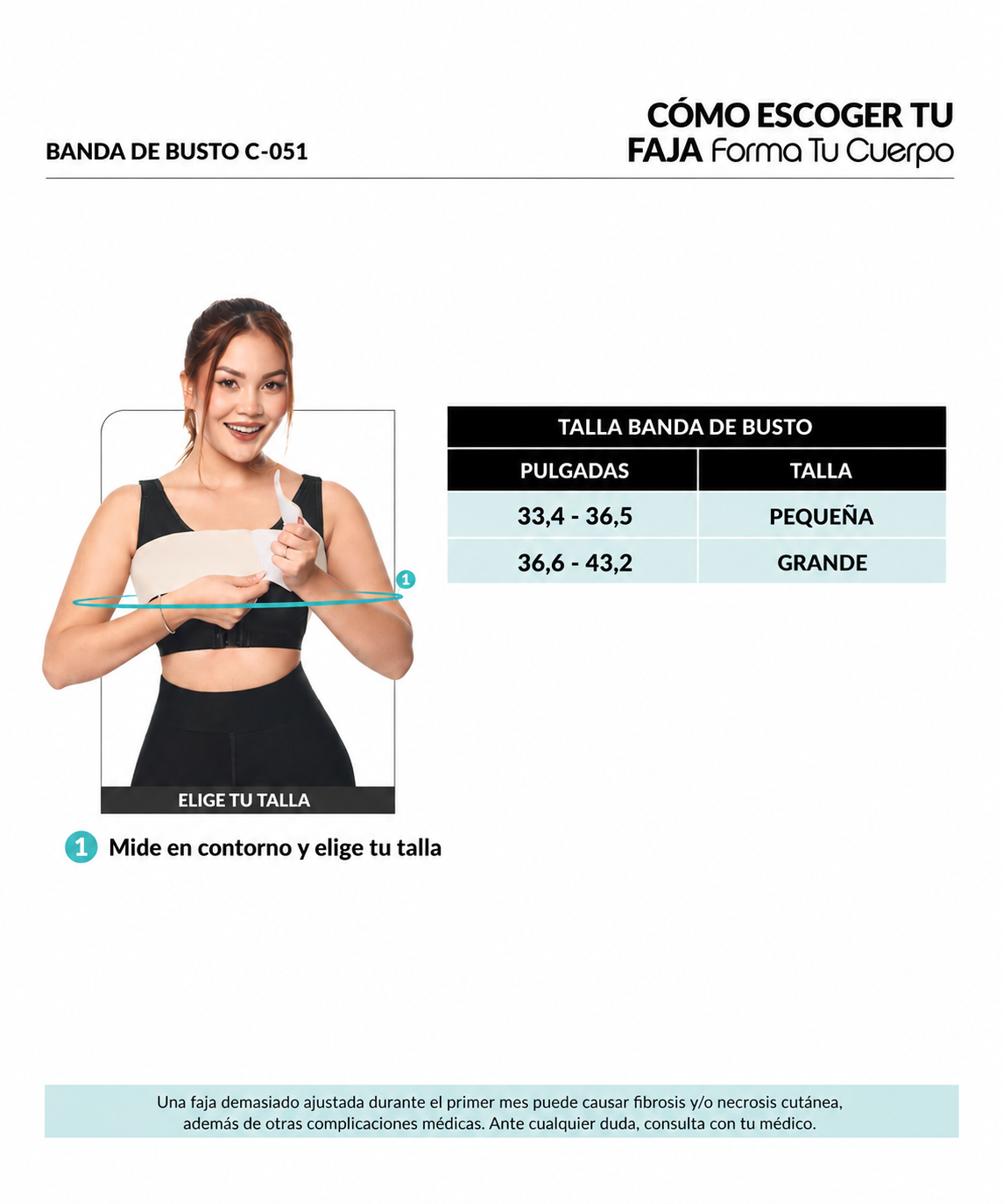 Guía de tallas de este producto