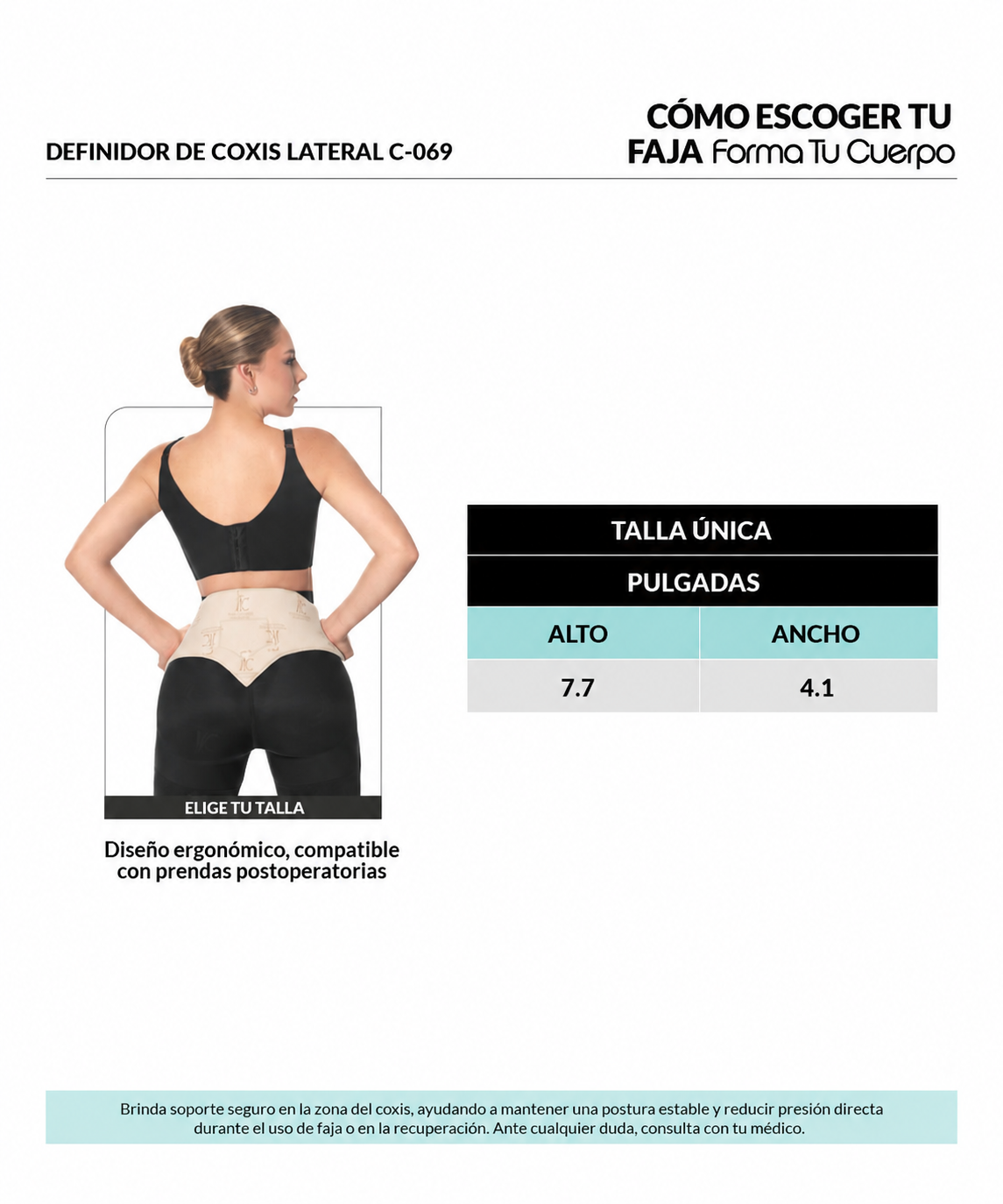 Guía de tallas de este producto