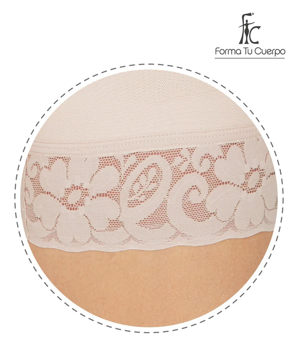 Faja postoperatoria con broches frontales:  Ajuste progresivo y soporte ( REF. C-002 )